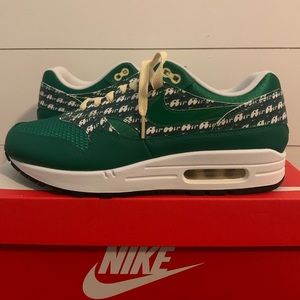 Nike Airmax 1 PRM pine green 9.5 , new with box